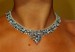Modrý ketlovaný náhrdelník